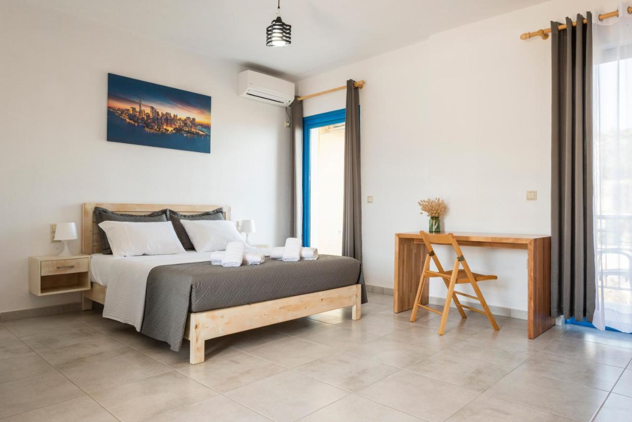 Blue Horizon Hotel Himare Bagian luar foto